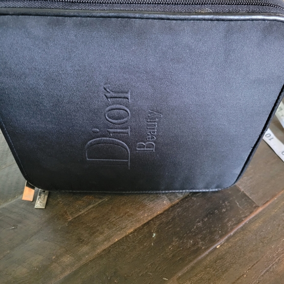 Dior Bags Vintage Classic Dior Black Beauty Travel Bag Structured Style Poshmark
